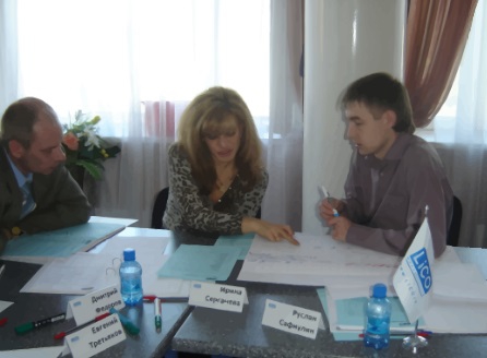 фото участников обучения, октябрь 2009