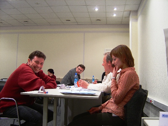 2004 март архив фото компания ЗАО OCS Сложные переговоры 3