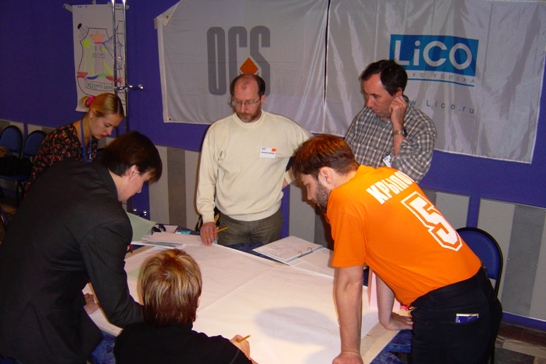 2004 октябрь архив фото OCS-Ural Формирование команды 1